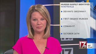 Fayetteville murder suspect identified