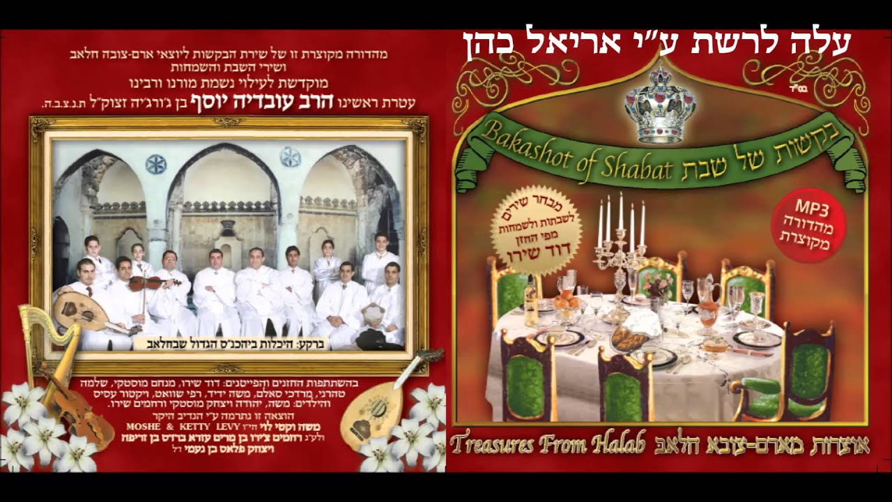 רשימת פיוטי בקשות (שמות, מילים וקישורים)