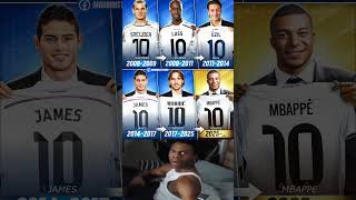👑 Kylian Mbappé will wear the iconic number 10 shirt at Real Madrid