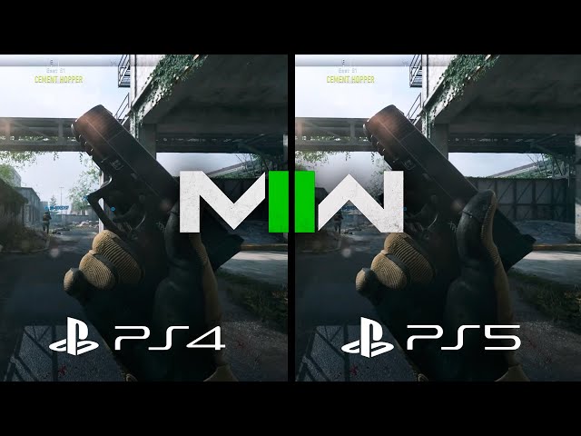 Call of Duty Modern Warfare 2 - PS5 vs PS4 Pro vs PS4 - Beta First Look! 