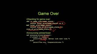 CS1010X Lecture 10a - Game of Nim