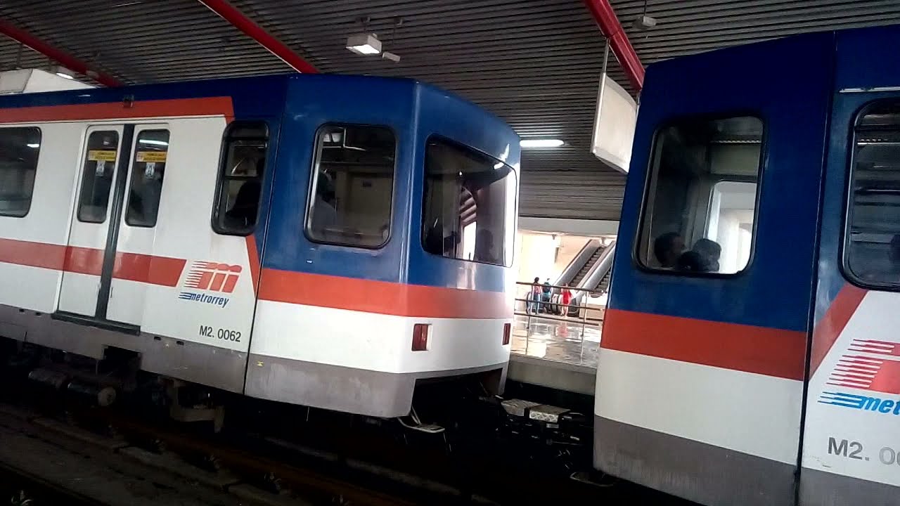 MM-93 / Metro de Monterrey / Estación Felix U. Gómez - YouTube
