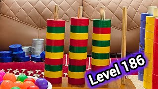 🔴 LIVE 🧠 99% Players Fail! Color Sorting & IQ Games | Level 186 screenshot 1