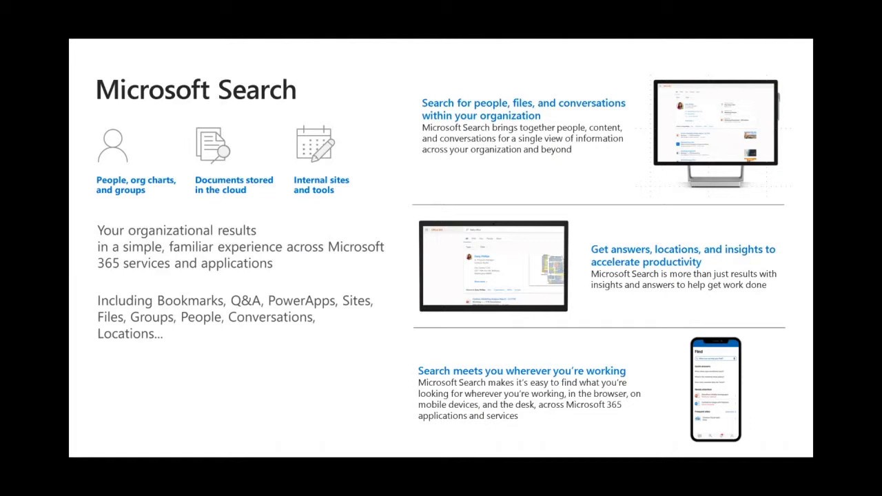 Bill Baer Keynote: Personalize search & discovery with Microsoft Search