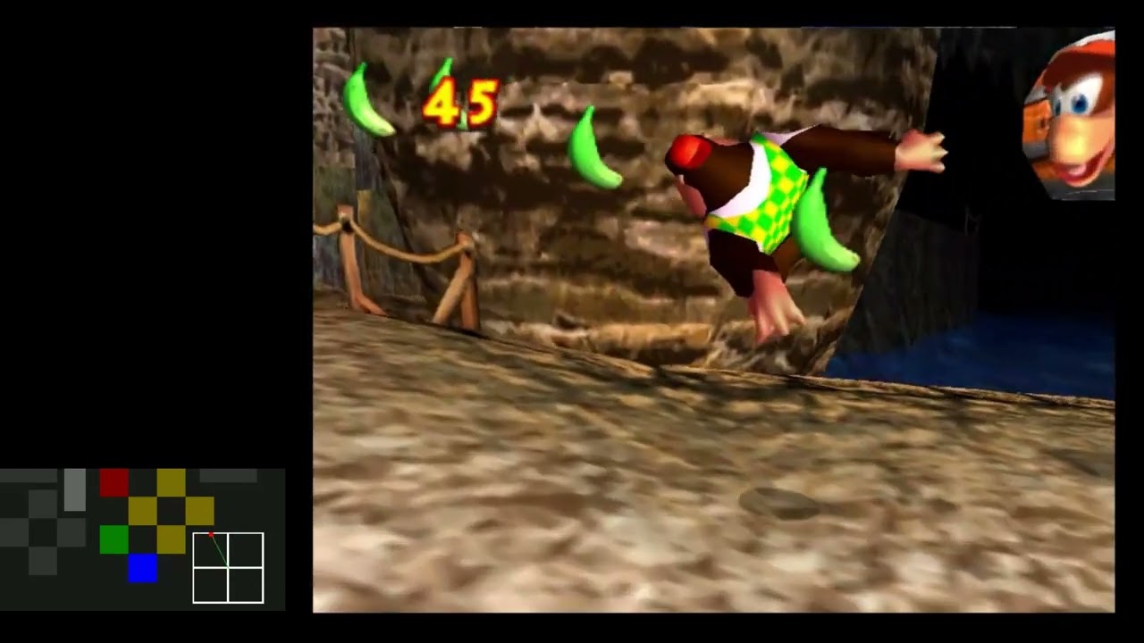Donkey Kong 64 TAS Input Renderer Demo