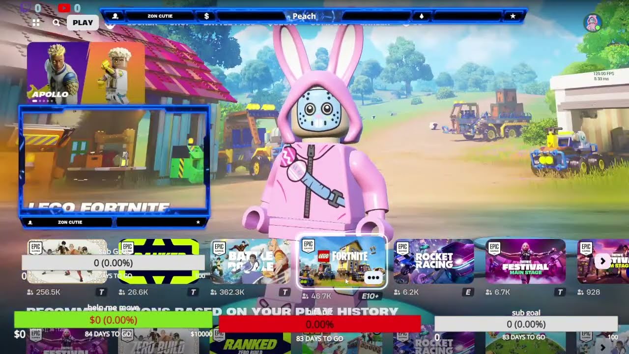 Fortnite to start duo with followers? help me unlock subscriptions KICK subs enabled