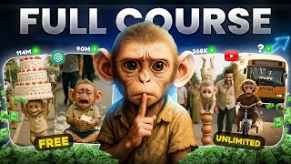 How I Create Viral Ai Shorts Using 100% Free & Unlimited Ai Tools Youtube Automation - Full Course