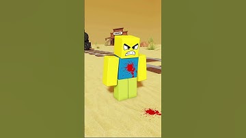 When they let the noob get shot  PT9 - Roblox Dead Rails #robloxanimation