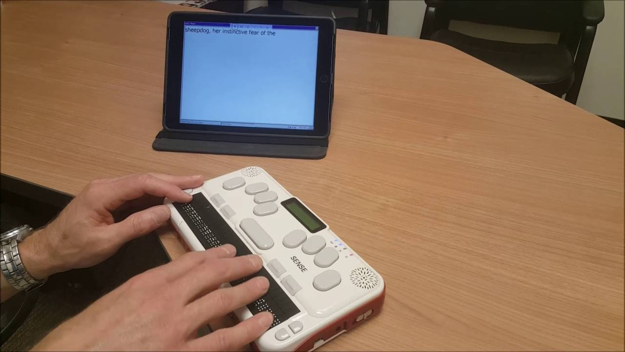 How to Use the Optional Dictionary with the Braille Sense U2, U2