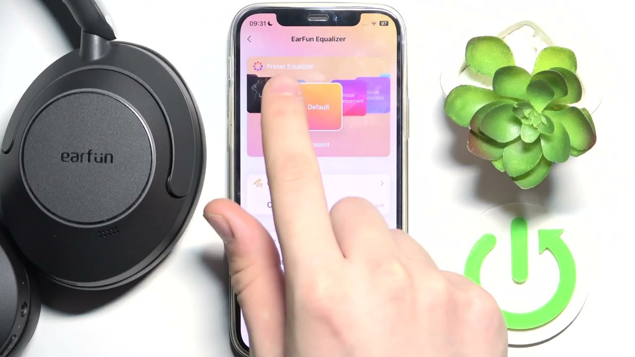 EARFUN WavePro: How to Change Equalizer Preset?
