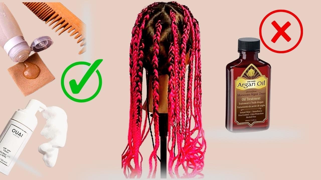 3️⃣PRODUCTOS INFALTABLES para tus TRENZAS AFRICANAS🔥[Tienes que Usarlos]