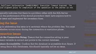 Resolving Azure Function Timer Trigger Execution Issues with Stored Procedures