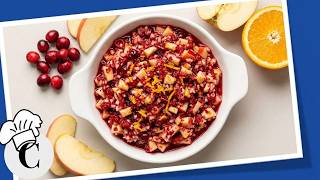 Fresh Cranberry Fruit Relish | Easy & Healthy!
