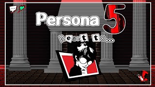 Persona 5 React To Joker Futaba P5r part 12 Gcrv Akira Kurusuren Amamiya joker