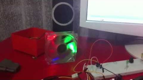 VB and Arduino Fan Controller