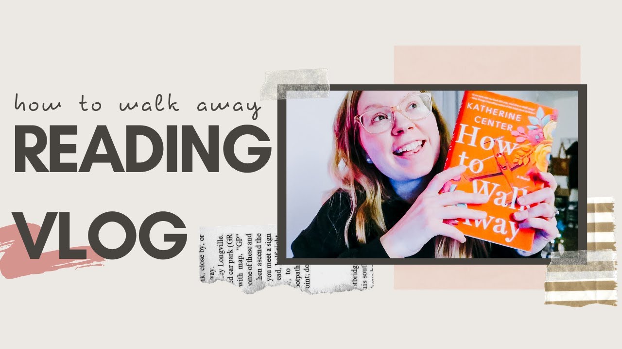 I read HOW TO WALK AWAY by Katherine Center | Reading Vlog [with spoilers!]