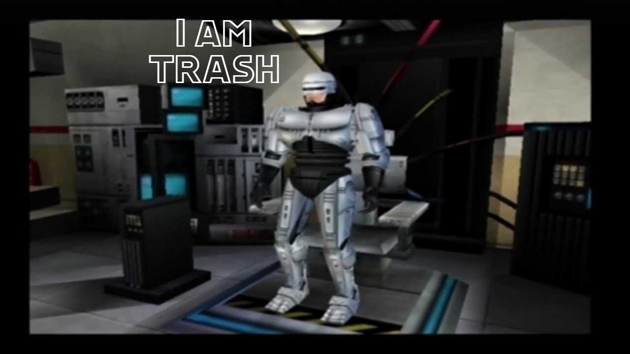 He should've stayed dead!!!!!! Slacker Zach Plays Robocop