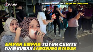 Empak Empak Rekuesan Tuan Rumah Dan Tutur Cerite Oleh Nia Dirgha Linda Risma Irama Dopang