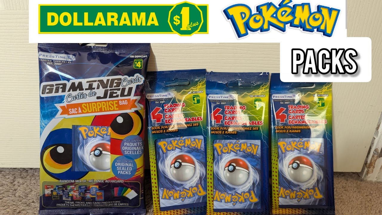 dollarama pokemon cards I bought this pack from the dollar store Lets see if its any good! #fyp #pokemon #pokemontcg #pokemoncards #pokemoncommunity Opening Pokmon Dollarama Packs -