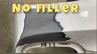 Car Bumper Repair with no Filler
