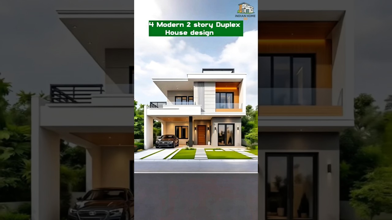 4 Stunning Duplex Elevation Designs | 28-30 ft Front | 2500 Sq Ft | 5BHK with Parking | ₹50–60 Lakh