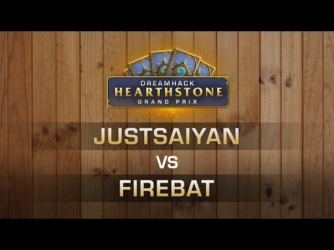 HS - Justsaiyan vs Firebat - Round 4 - Hearthstone Grand Prix DreamHack Winter 2016