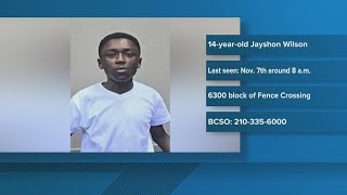 Bexar County authorities searching for missing 14-year-old boy last seen Friday morning