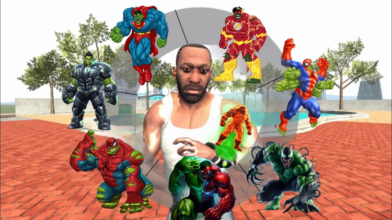 Franklin Try New Magical Watch HULK Mode in Indian Bike Driving 3D!