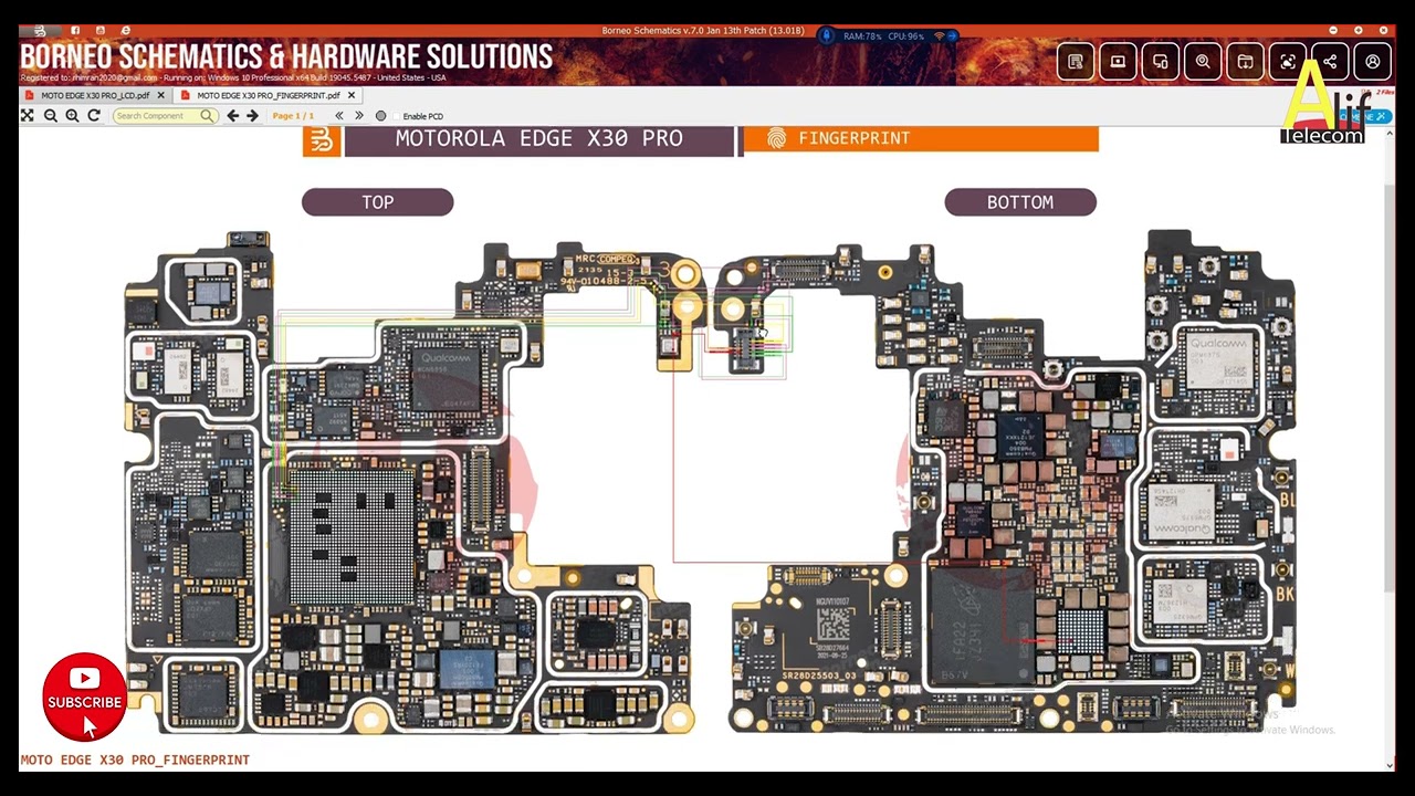 MOTOROLA EDGE X30 PRO All Hardware Solutions
