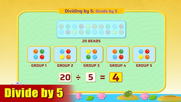 G2 - Module 15 - Exercise 1 - Divide by 5 | Appu Series | Grade 2 Math Learning