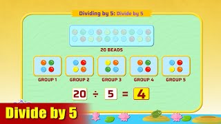 Celebrity G2 - Module 15 - Exercise 1 - Divide by 5 | Appu Series | Grade 2 Math Learning Profile