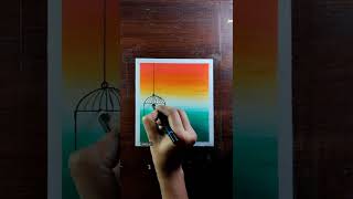 how to draw Republic day drawing| republic Day soft pastels drawing 🇮🇳 screenshot 5