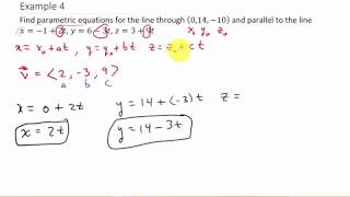Famous Finding Parametric Equations Through a Point and Parallel to a Line Wealth