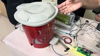 Sensor Dustbin Device | Automatically detect a garbage Storage | IOT Base #project ct
