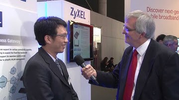ZyXEL - Media Interview(total telecom TV) at MWC 2014 - APAC Region