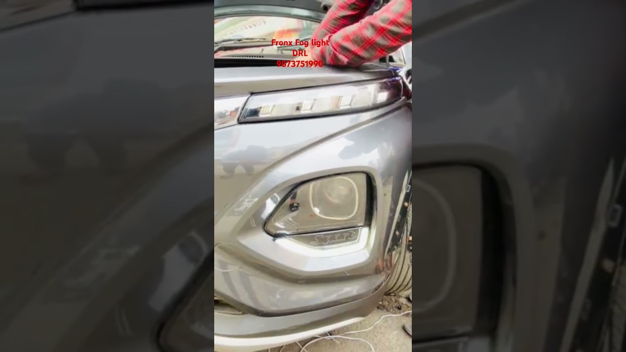 Fronx Fog Light DRL Fronx Car