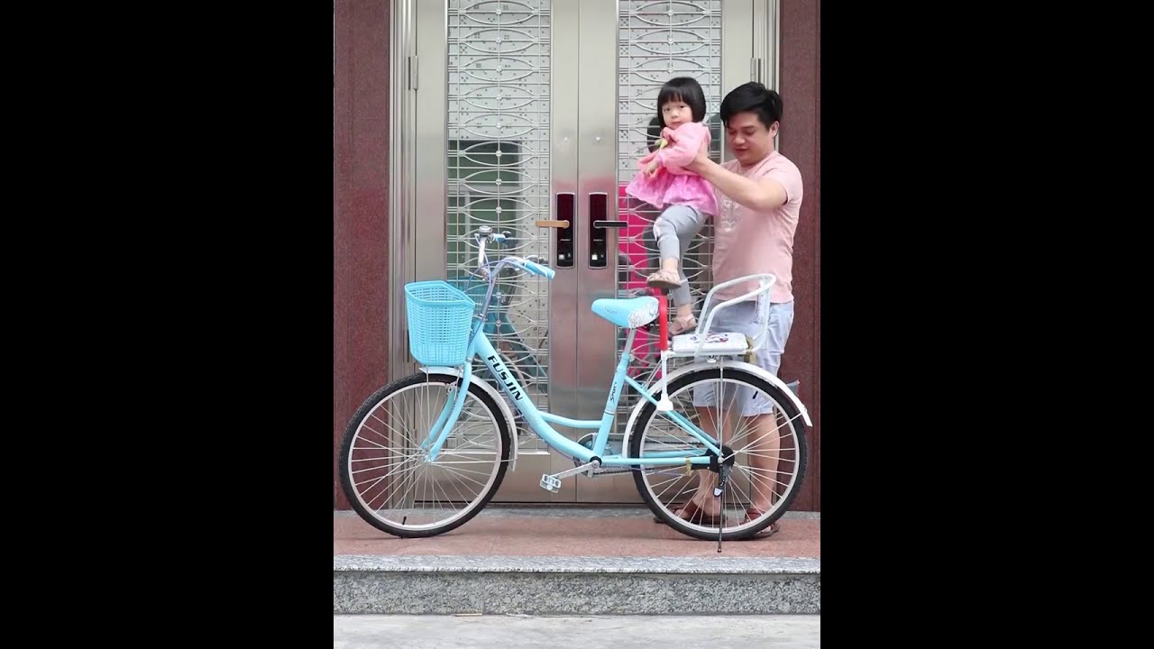 Ghế Ngồi Xe Đạp Cho Bé Gxđ 0434 - Goichobe.vn - youtube