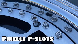 Custom Pirelli P-slots 16" 4x100 2 piece ❌SOLD❌