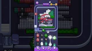 Level 343 cars animation pixel puzzle challenge! #pixelflow #level343 subscribe! 