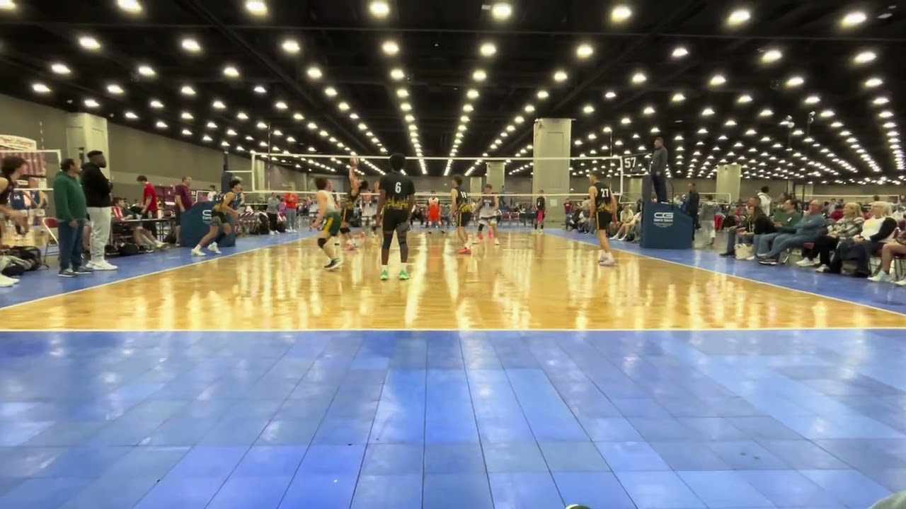 #18 Libero Two digs, one block cover, one shanked middle dig.