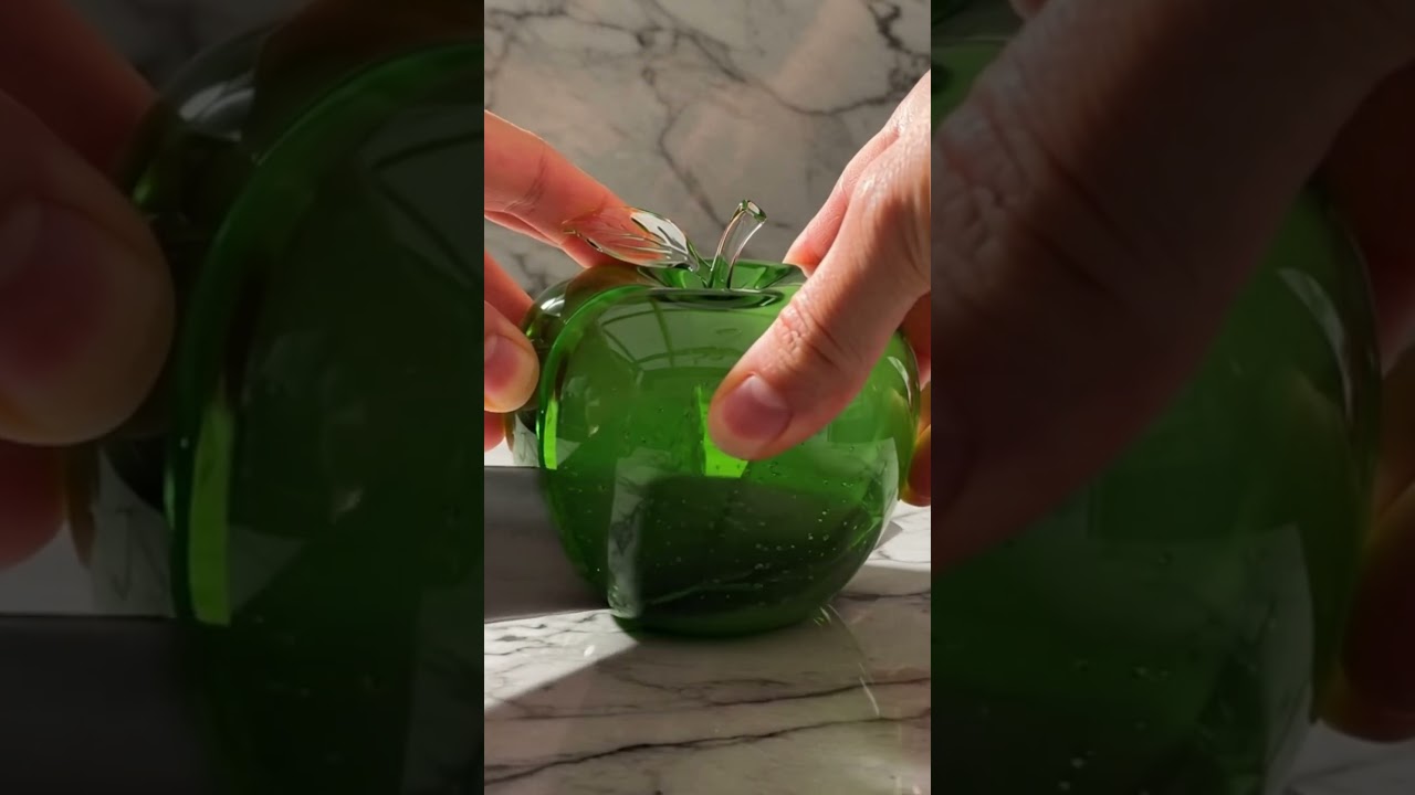 The Most Satisfying Crystal Apple Ever