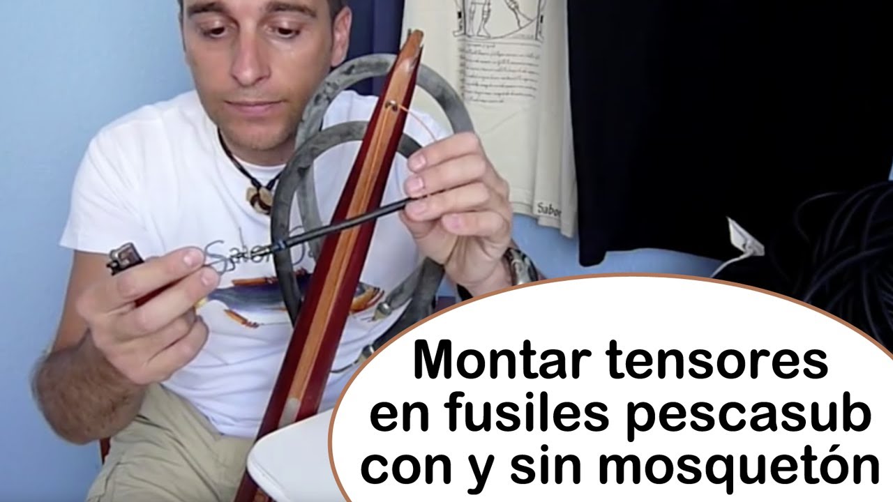 Eltontolosmeros - BRICOSUB/Montar goma tensora en fusiles pescasub