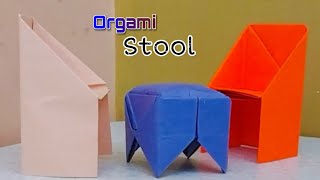 How to make Origami Stool | Paper Stool | Piano Stool | Paper Craft screenshot 5