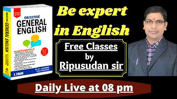 Error Detection and correction Set 13 (26-50) from Objective General English/ By Ripusudan Sir
