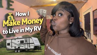 How I Make Money to Live in My RV | Wig Boss Day in the Life