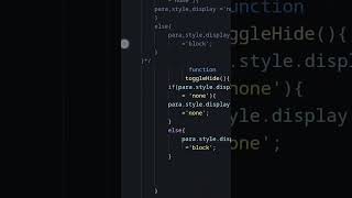 Build a JavaScript Toggle Effect on Mobile Code Editor | HTML CSS JS Project