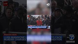 Luigi Mangione arrives in NY to face federal murder charges