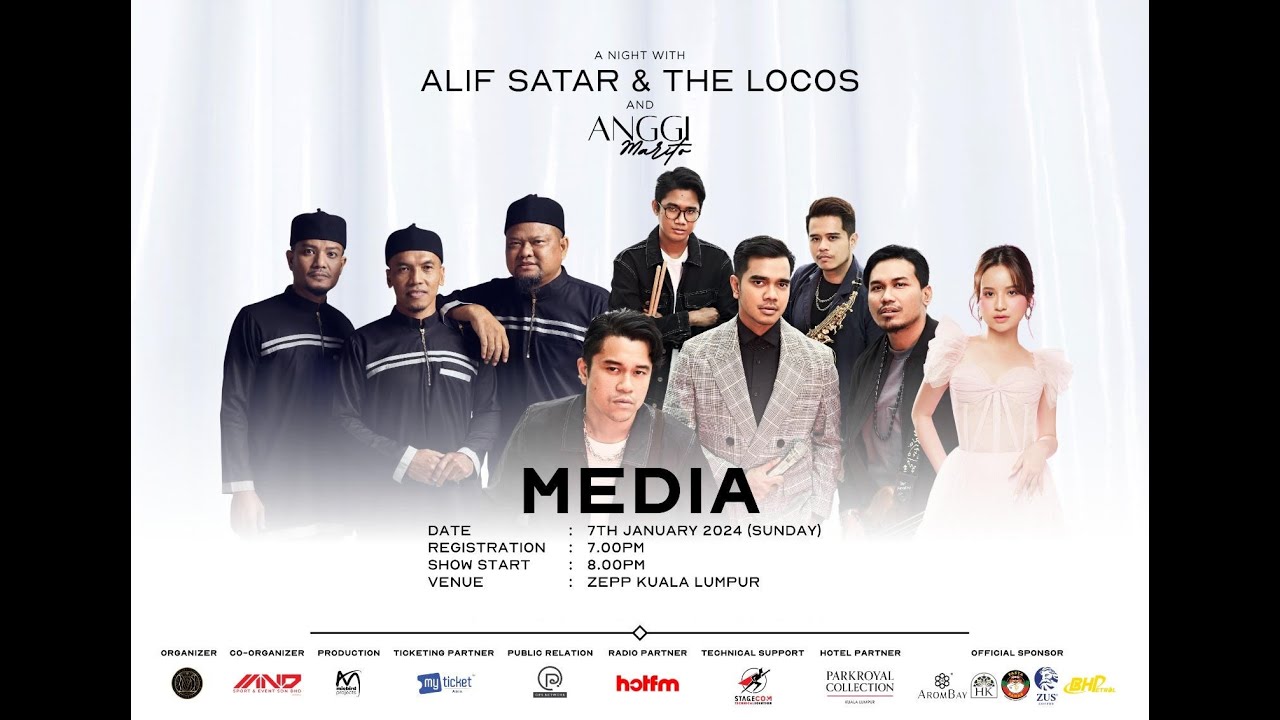 A NIGHT WITH ALIF SATAR & THE LOCOS WITH ANGGI AND RAIHAN - YouTube