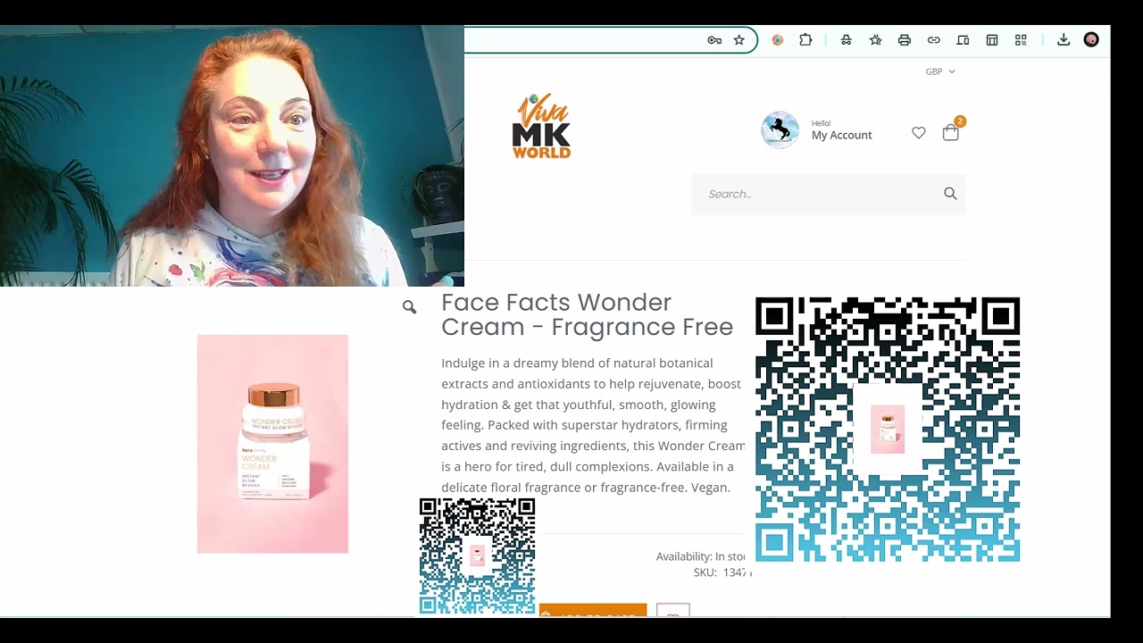 Wonder Cream Product Review - a favourite VivaMK skincare line