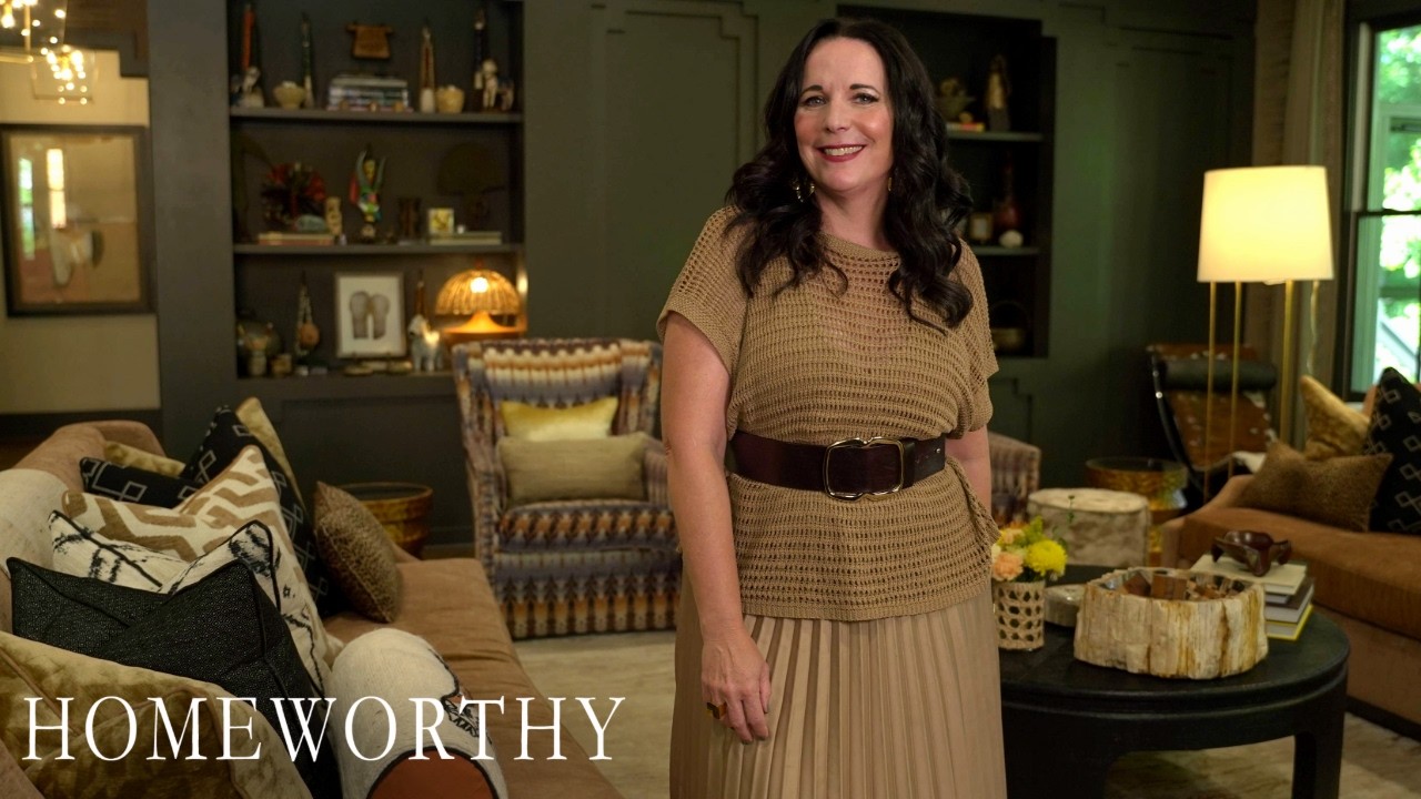 HOUSE TOUR | A Designer's Collected Atlanta Home Layered with Intriguing Art